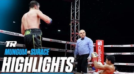 UPSET ALERT! Jaime Munguia Gets KNOCKED OUT By Bruno Surace | FIGHT HIGHLIGHTS