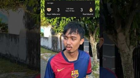 PERSAHABATAN REAL MADRID DAN BARCELONA