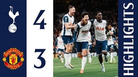 Tottenham Hotspur 4-3 Man Utd | HEUNG-MIN SON SCORES FROM A CORNER!! 