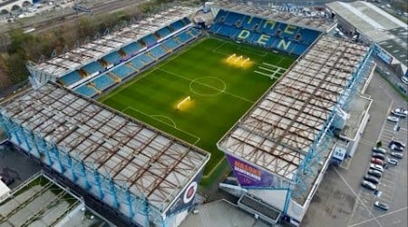 Millwall Football Club Stadium - The Den - Bermondsey - London - DJI Mini 2 SE Drone