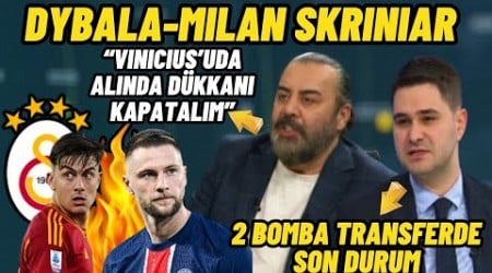 Galatasaray Transfer-Dybala-Milan Skriniar-Kutlu Akpınar-Emre Bol Yorumu.GS Haberi.