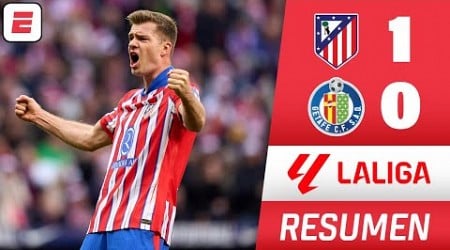 ATLÉTICO DE MADRID GANÓ 1-0 al GETAFE y ES LÍDER COLÍDER junto al BARCELONA | RESUMEN | La Liga