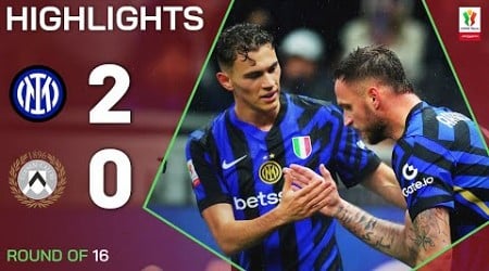 INTER-UDINESE 2-0 | HIGHLIGHTS | Inter Dispatch Udinese | Coppa Italia Frecciarossa 2024/25