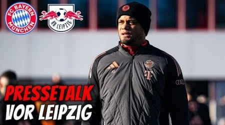 Pressetalk mit Vincent Kompany vor FC Bayern - RB Leipzig | Bundesliga