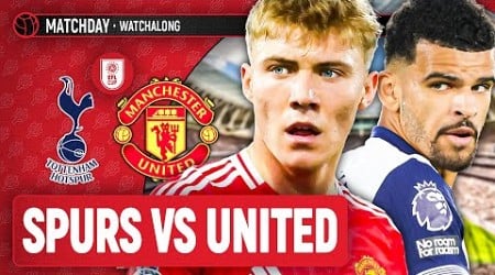 Tottenham 4-3 Man United LIVE STREAM WatchAlong | Carabao Cup Quarter-Finals