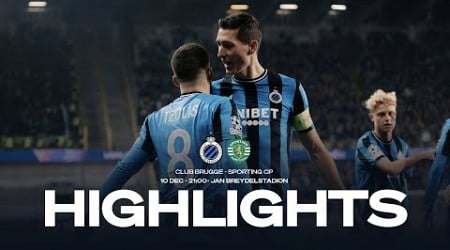 CLUB BRUGGE - SPORTING CP | HIGHLIGHTS | 2024-2025