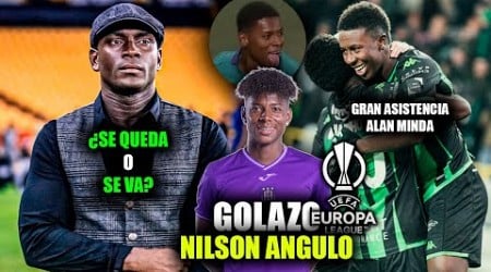 GOLAZO DE NILSON ANGULO EN EUROPA LEAGUE 