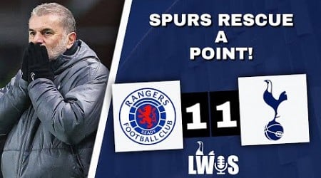 Spurs RESCUE Point! | Rangers 1-1 Tottenham Hotspur • Europa League] • Post-Match Analysis Podcast