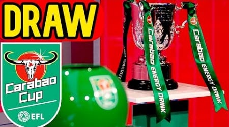 CARABAO CUP SEMI FINAL DRAW WATCHALONG