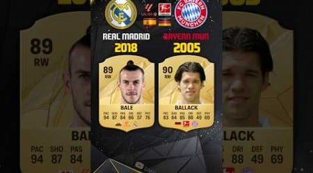 Real Madrid 2018 vs Bayern München 2005! #fifa #cardfifa #fc25 #easport