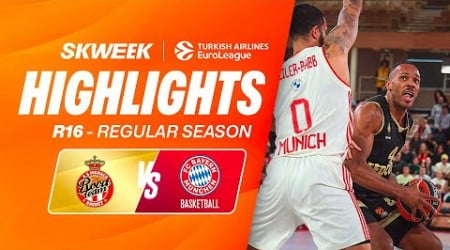 BATTLE FOR THE FIRST PLACE IN MONACO ⚔️ Monaco vs Bayern Munich - Highlights EuroLeague R16