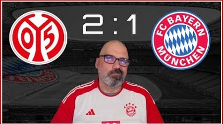 Völlig verdient verloren ⚽ FC Bayern Spielanalyse und Benotung gegen den FSV Mainz 05