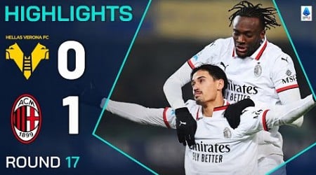 VERONA-MILAN 0-1 | HIGHLIGHTS | Reijnders goal secures important Milan win | Serie A 2024/25