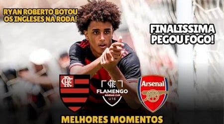 Flamengo x Arsenal | Melhores Momentos (COMPLETO) Final Adidas Cup Sub-16 2024