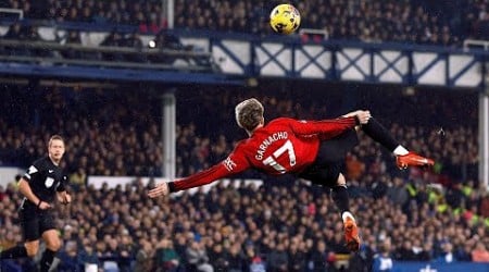 Alejandro Garnacho ganó el premio Puskas al mejor gol del año por su fantástica chilena ante Everton