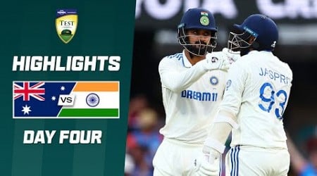 Australia v India 2024-25 | Third Test | Day Four