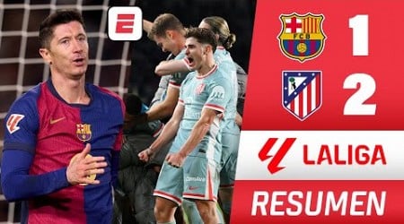 ATLÉTICO DE MADRID REMONTÓ EN EL ÚLTIMO MINUTO al BARCELONA con GOL DE SORLOTH y es LÍDER de LA LIGA