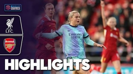 Russo Makes The Difference! | Liverpool v Arsenal Highlights | Barclays WSL 2024-25