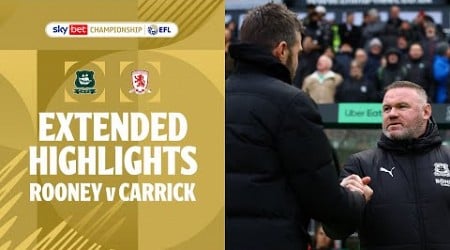 ROONEY - CARRICK SIX GOAL THRILLER! | Plymouth Argyle v Middlesbrough extended highlights