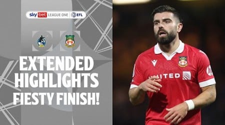 FIESTY FINISH! | Bristol Rovers v Wrexham extended highlights