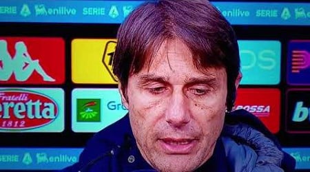 Antonio Conte Intervista Post Genoa-Napoli (1-2) &quot;Arrabbiato per il 2º tempo non mi è piaciuto&quot;