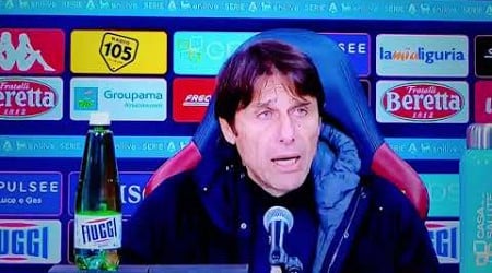 Antonio Conte Conferenza Stampa Post Genoa-Napoli (1-2) &quot;Non Sono Soddisfatto&quot;‼️