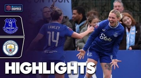 A Huge Home Win! | Everton v Manchester City Highlights | Barclays WSL 2024-25