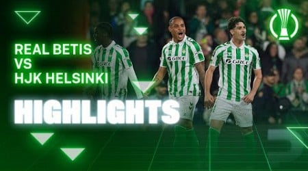 Resumen del partido Real Betis - HJK Helsinki | HIGHLIGHTS | Real BETIS Balompié