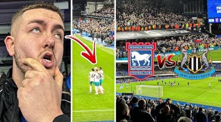 IPSWICH TOWN VS NEWCASTLE UNITED | 0-4 | CRAZY GEORDIE FANS GO MENTAL &amp; TOWN FANS LEAVE EARLY!!!