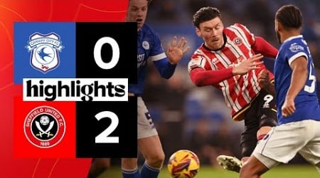 Cardiff City 0-2 Sheffield United | EFL Championship highlights