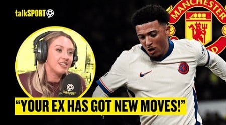 &quot;He&#39;s Gone To Someone Better And You Don&#39;t Like It!&quot; Abbi Summers MOCKS Man United Fan Over Sancho!