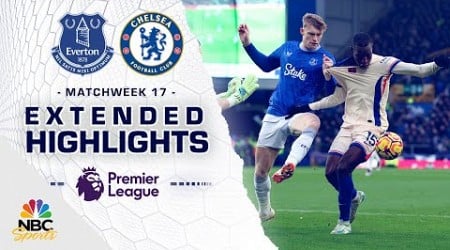 Everton v. Chelsea | PREMIER LEAGUE HIGHLIGHTS | 12/22/2024 | NBC Sports