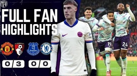 UNITED DESTROYED! Manchester United 0-3 Bournemouth Highlights! Chelsea FAIL! Everton 0-0 Chelsea