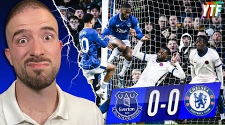 HARD FOUGHT FRUSTRATING DRAW! | Everton 0-0 Chelsea