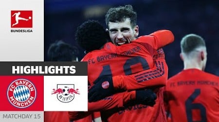 Bayern Masterclass! | FC Bayern München - RB Leipzig | Highlights | Matchday 15 – Bundesliga 2024/25