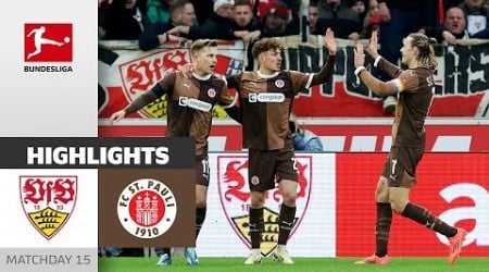 HUGE Win For St. Pauli! | VfB Stuttgart - FC St. Pauli 0-1 | Highlights | Matchday 15 – Bundesliga