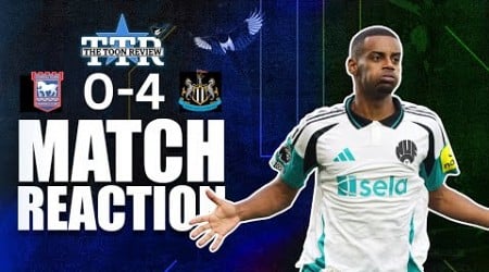 Ipswich Town 0-4 Newcastle United | Match Reaction!