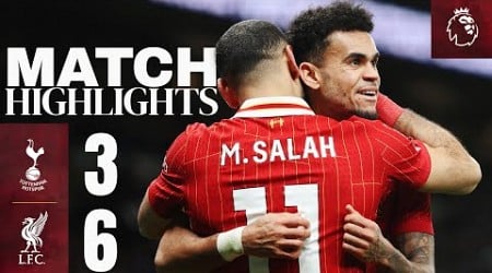 Highlights: Tottenham 3-6 Liverpool | Salah &amp; Diaz double as Reds ensure Christmas number one