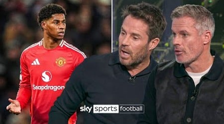 &quot;He&#39;s not that good a player&quot; | Carra &amp; Redknapp discuss Rashford&#39;s situation at Man Utd