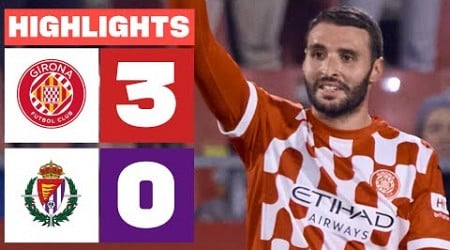 GIRONA FC 3 - 0 REAL VALLADOLID CF I RESUMEN LALIGA EA SPORTS