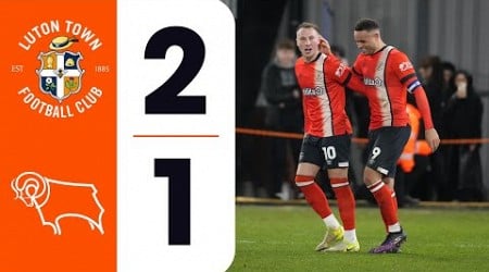 Luton 2-1 Derby | Highlights