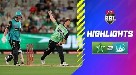 Melbourne Stars v Brisbane Heat Match Highlights | #BBL14