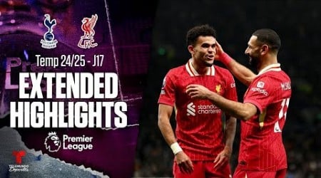 Tottenham vs. Liverpool | Highlights Premier League | Jornada 17 | Telemundo Deportes