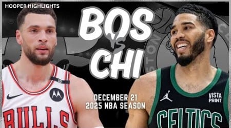 Boston Celtics vs Chicago Bulls Full Game Highlights | Dec 21 | 2025 NBA Season