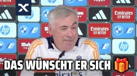 Was sich Ancelotti Weihnachten wünscht