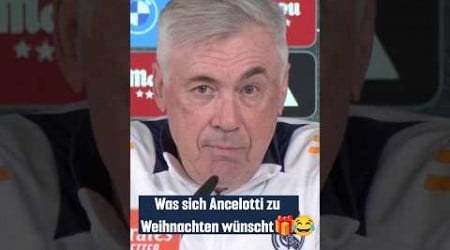 Was sich Ancelotti zu Weihnachten wünscht