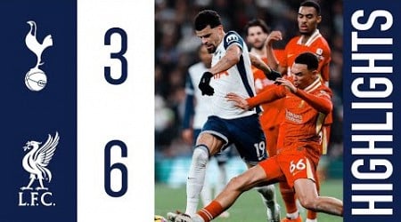 Tottenham Hotspur 3-6 Liverpool | Premier League Highlights