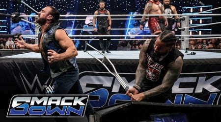 Jimmy Uso attacks Drew McIntyre with a crutch: SmackDown highlights, Dec. 20, 2024