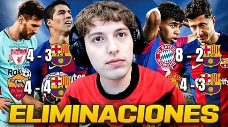 DAVOO XENEIZE REACCIONA A LAS ELIMINACIONES DEL BARCELONA EN CHAMPIONS (2015-2024)