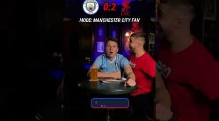 Showing support for Manchester City fans!